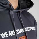 Leone wacs v2 HOODED SWEATSHIRT -GRey
